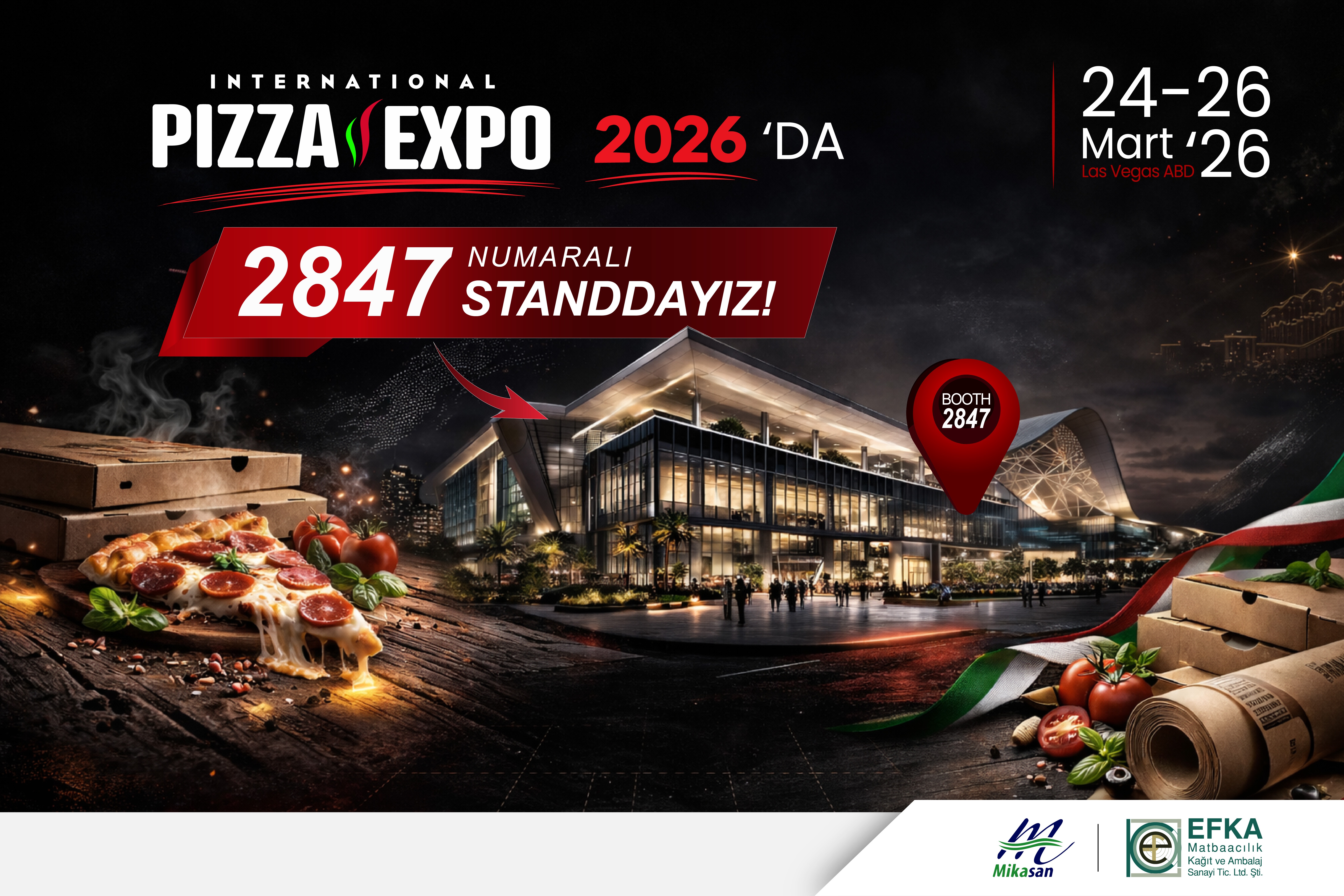 EFKA International Pizza Expo 2026 Las Vegas